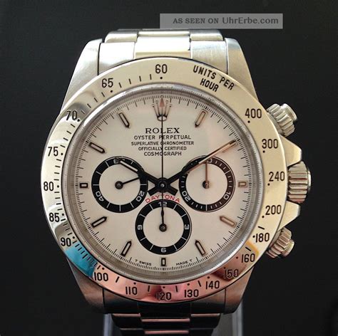 hatte die rolex mit zenith werk sekundenstopp|rolex daytona adjustments.